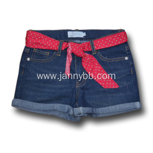 custom children denim shorts